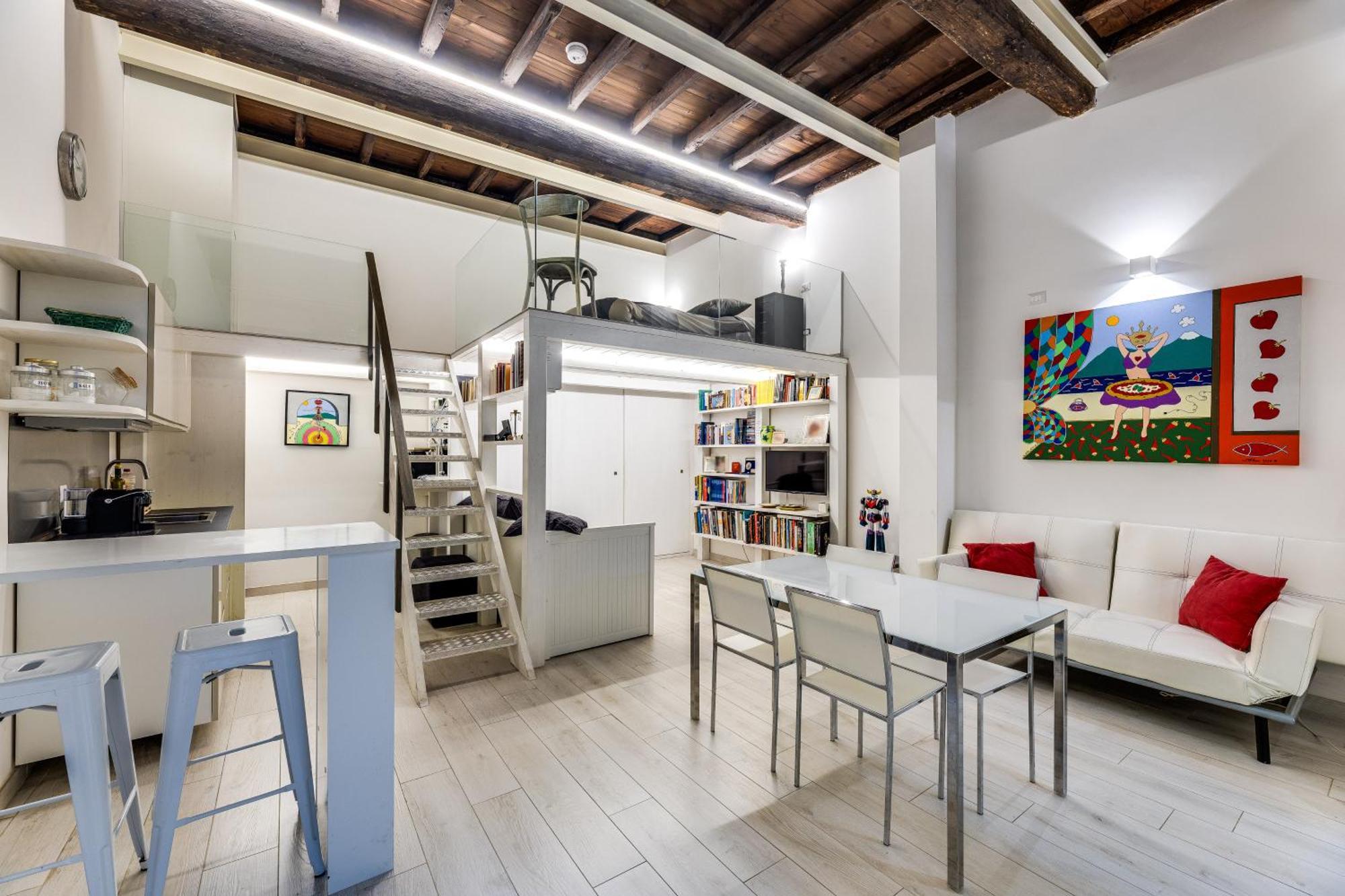 Rome Historic Center Cozy Loft Apartment Екстериор снимка